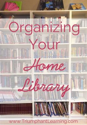 how to declutter books and organize your home library