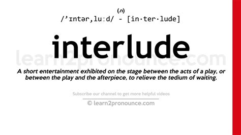 interlude definition music: How does the interlude in a musical composition contribute to the overall emotional impact?